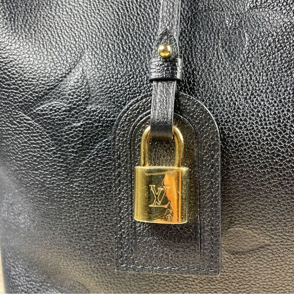 Louis Vuitton Grand Palais M45811 Handbag Purse Black Monogram Excellent Cond. - Picture 6 of 15